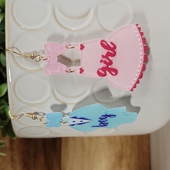 Baby Boy Baby Girl Earrings - Picture 5 of 6